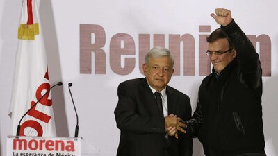 Ebrard vigilará el voto en la zona norte del país