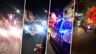 Hasta el momento las autoridades no se han pronunciado sobre la caravana que montaron presuntos delincuentes