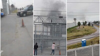 Familiares de los presos se manifestaron al exterior del centro penitenciario en busca de información.