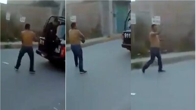 El hombre que disparó contra un policía en Ecatepec