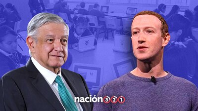 El presidente López Obrador invitó al dueño de Facebook a involucrarse con México