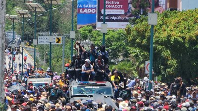 La protesta se realizó a raíz de la detención de un dirigente del transporte público, quien fue reclamado por la FRG