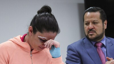 La senadora no sólo fue agredida físicamente, también ha tenido que aguantar las agresiones en redes sociales