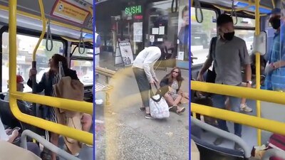 Todo ocurrió en Vancouver, Canadá, luego de una discusión debido a que la mujer no portaba cubrebocas