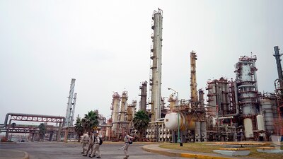 El pozo se encuentra cerca de donde se construye la refinería de Dos Bocas