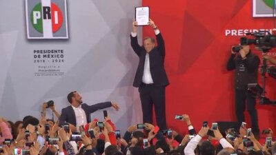José Antonio Meade ya es oficialmente precandidato presidencial del PRI