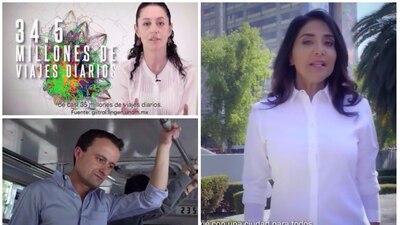 Los candidatos a la jefatura de Gobierno de la CDMX ya tienen listos sus spots de campaña