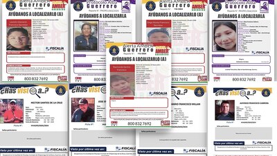 La Fiscalía estatal emitió la ficha de búsqueda de las 10 personas