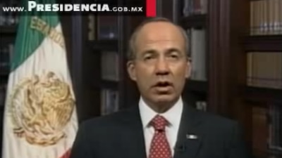 Calderón aplicó su #TBT en días en los cuales el país está en pánico por el brote de la nuevo coronavirus