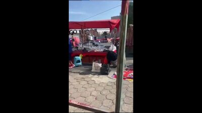 De acuerdo con los primeros reportes, dos personas fueron heridas