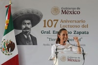 “Honrar a Zapata es impulsar cambios como el ‘Plan B’”, afirma Sheinbaum