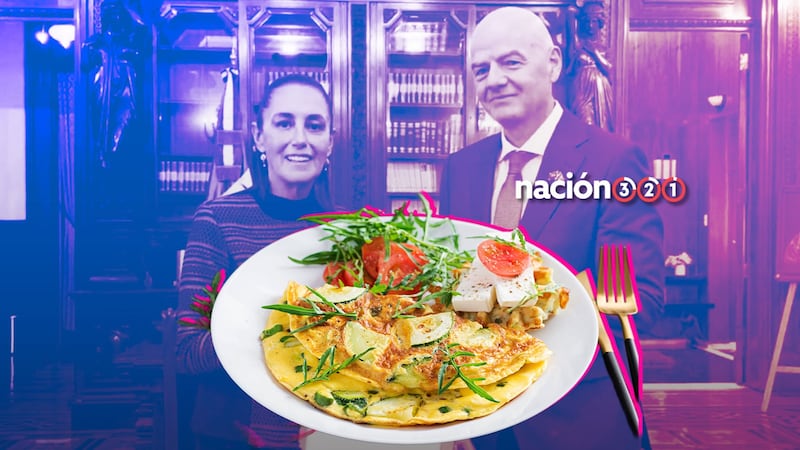 ¿Qué desayunaron Claudia Sheinbaum y Gianni Infantino en Palacio Nacional?