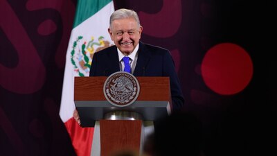 El Presidente se negó a hablar del polémico tema