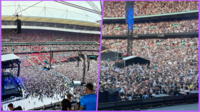 Oasis confirma que hombre murió durante su concierto tras caer en el Estadio de Wembley