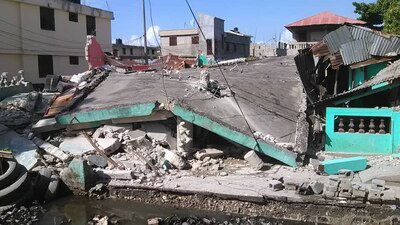 La mañana de este sábado Haití sufrió un nuevo sismo