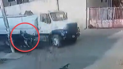 El motociclista iba a exceso de velocidad