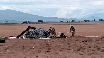 Se registró el desplome de una aeronave que hacía un vuelo privado