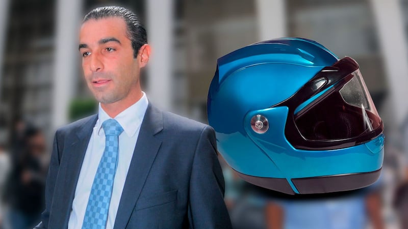 Cohen y el asesino del casco azul
