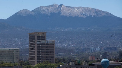 El Valle de México está rodeado de montañas
