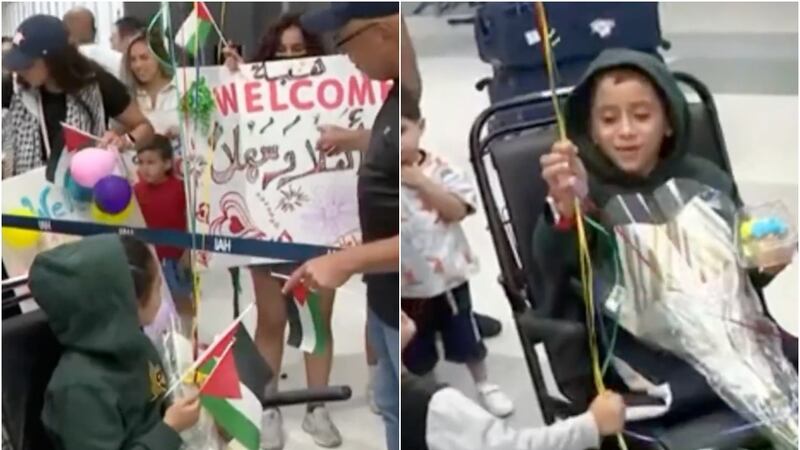 VIDEO: Niños palestinos heridos y mutilados llegan a EU para recibir atención médica