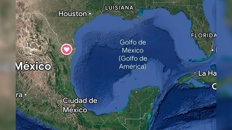 Google Maps actualiza nombre de ‘Golfo de México’ a ‘Golfo de América’ cambio es visible en EU
