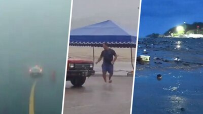 Los efectos del fenómeno natural se empiezan a sentir en las costas mexicanas