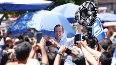 El candidato de la alianza Por México al Frente tuvo un encuentro con ciudadanos del municipio de San Juan de los Lagos