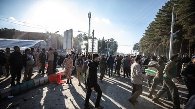 Las detonaciones causaron caos entre los asistentes