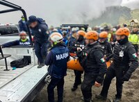 Autoridades rescatan en el volcán Iztaccíhuatl, el cadáver de un menor de edad