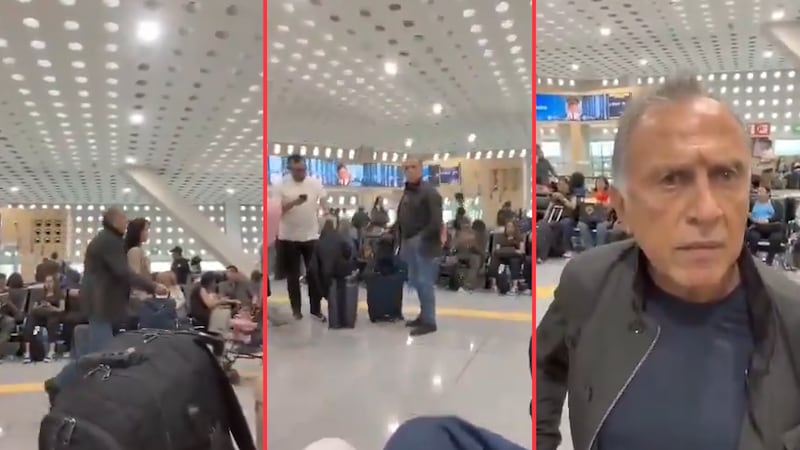 VIDEO: Ciudadano increpa a Miguel Ángel Yunes Linares en al AICM, lo llama “traidor y sin vergüenza”