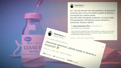 Para la conferencista Denise Ramos, es injusto que ella no pueda adquirir la vacuna de COVID-19