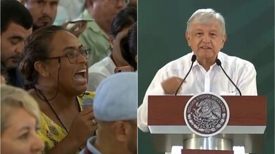 Una periodista de Quintana Roo le reclamó airadamente al presidente López Obrador