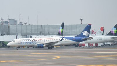 Casi el 50% de las salidas y llegadas de Aeroméxico son el aeropuerto de la Ciudad de México
