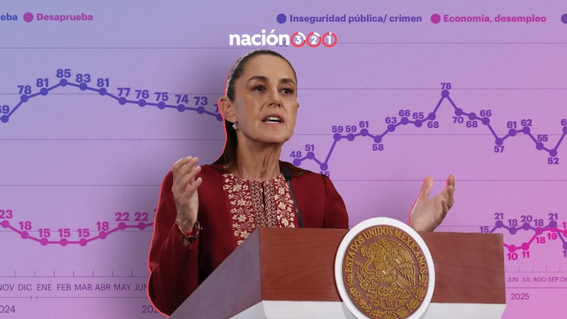 Sheinbaum niega compra de encuestas y asegura que mayoría está feliz con su gobierno