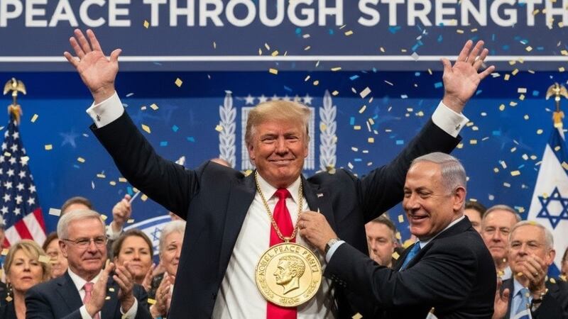 Donald Trump debería ganar el Nobel de la Paz, reitera Netanyahu