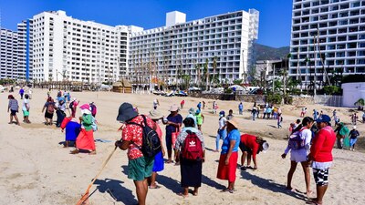 La gestión federal coordina y mantiene las tareas de limpieza en Acapulco
