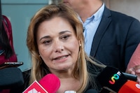 Maru Campos acude a la CDMX para comparecer ante la FGR por caso del narcolaboratorio