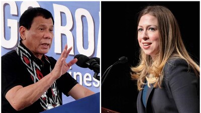 El presidente de Filipinas se molestó con Chelasea porque ella no entendió su broma sobre violaciones