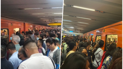 Un día más de caos en el STC de la Ciudad de México