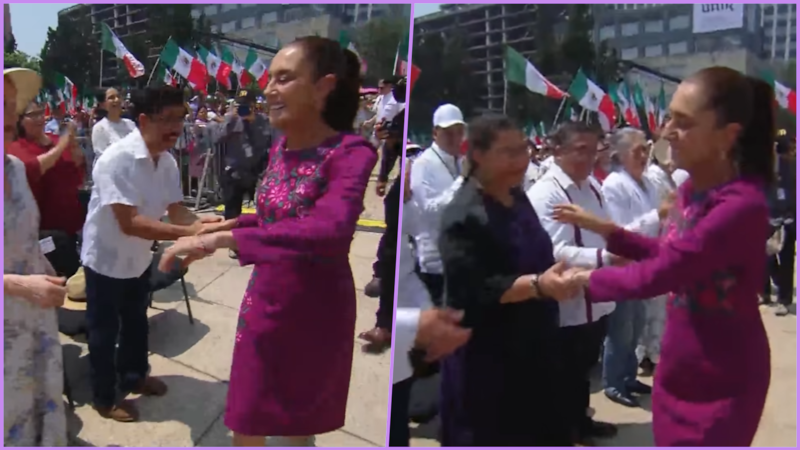 Ministros de la SCJN saludan y muestran respeto a Sheinbaum en su informe de labores