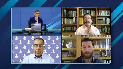 Ana María Salazar moderó el foro con Gabriel Guerra, Rafael Fernández de Castro y Enrique Perret