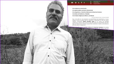 Rafael González López fue asesinado en el centro de Santiago Juxtlahuaca, Oaxaca