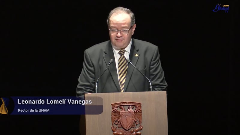 Rector Lomelí llama a no dejar que las amenazas virtuales siembren temor en la UNAM