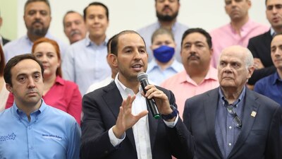 Marko Cortés aseguró que, para el PAN ya está muy claro que García Sepúlveda está en sintonía con AMLO