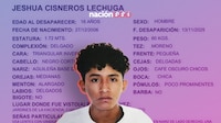 ¿Qué sabemos del caso de Jeshua Cisneros, joven desaparecido en Cuautitlán Izcalli?