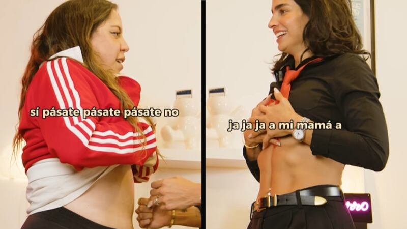 VIDEO: Bárbara de Regil e influencer se enfrentan a un duelo de ‘golpes en el abdomen’