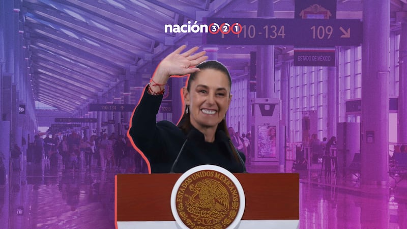 Sheinbaum defiende al AIFA de críticas por afluencia durante la Semana Santa