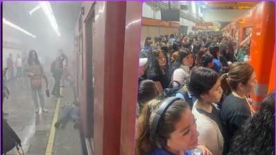 Los trenes no avanzan y se denuncia la presunta presencia de humo