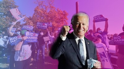 Joe Biden logró 290 votos electorales, con los que se convirtió en el próximo presidente de EU