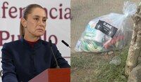 “Eso no está bien”: Sheinbaum ante presunta entrega despensas a damnificados por parte de cárteles